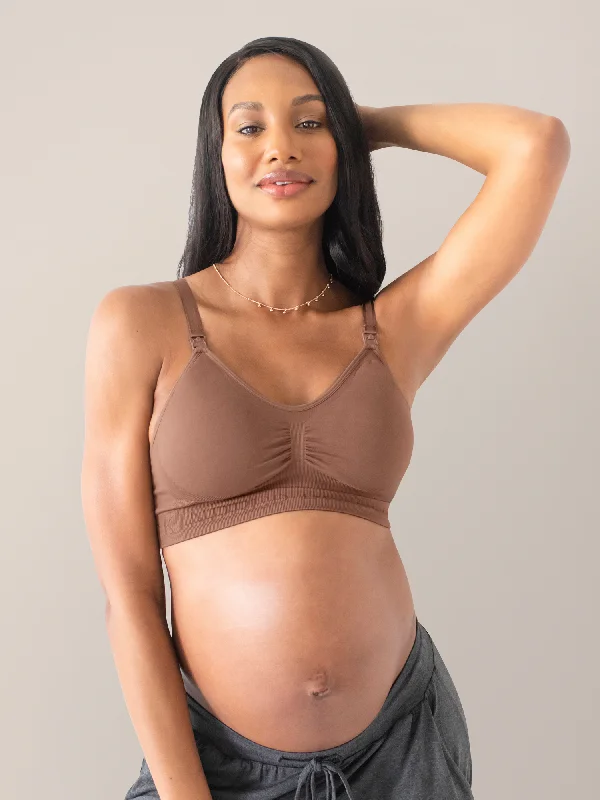 Women's Classic Attire Simply Sublime® Nursing Bra | Mocha