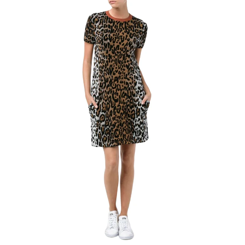 Day-To-Night Styles Stella McCartney Women's Cheetah Print Dress