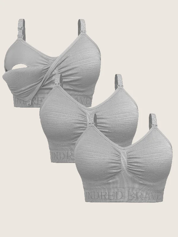 Women's Trendy Casual Clothes Wash Wear Spare® Pumping Bra Pack | Grey