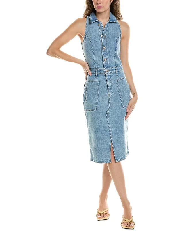 Trendy New Clothes HUDSON Jeans Halter Utility Dress