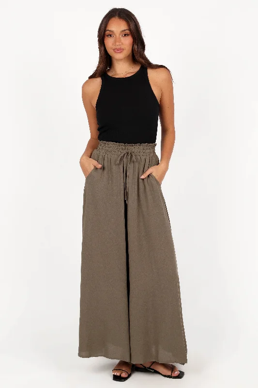 Women's Chic Outfit Arden Pant - Olive