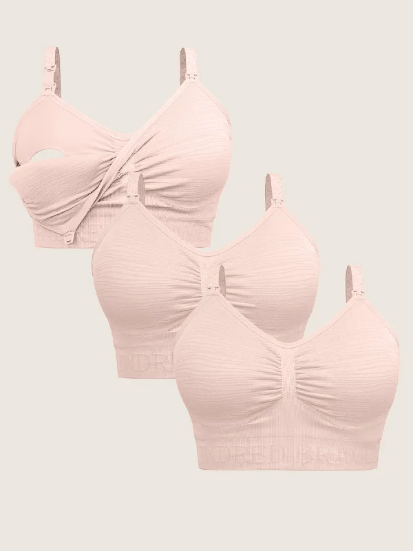 Chic Women's Attire Wash Wear Spare® Pumping Bra Pack | Pink Heather