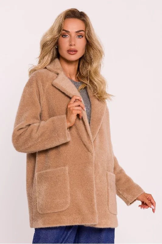 Women's Versatile Apparel Moe Fuzzy Teddy Coat