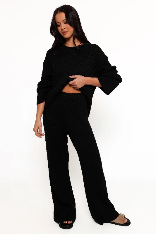 Women's Evening Outfit Mckinley Knit Pant - Black