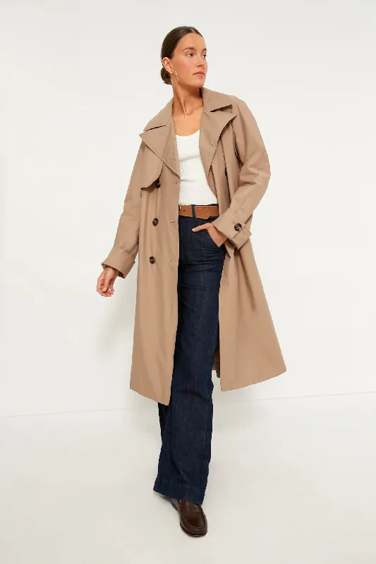 Women's Clothing For Casual Outings Honey Gwyn Showerproof Trench Coat