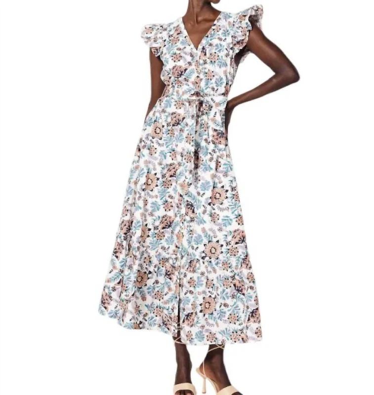 Flash Sales Noricel Ankle Dress In Miramonte Print