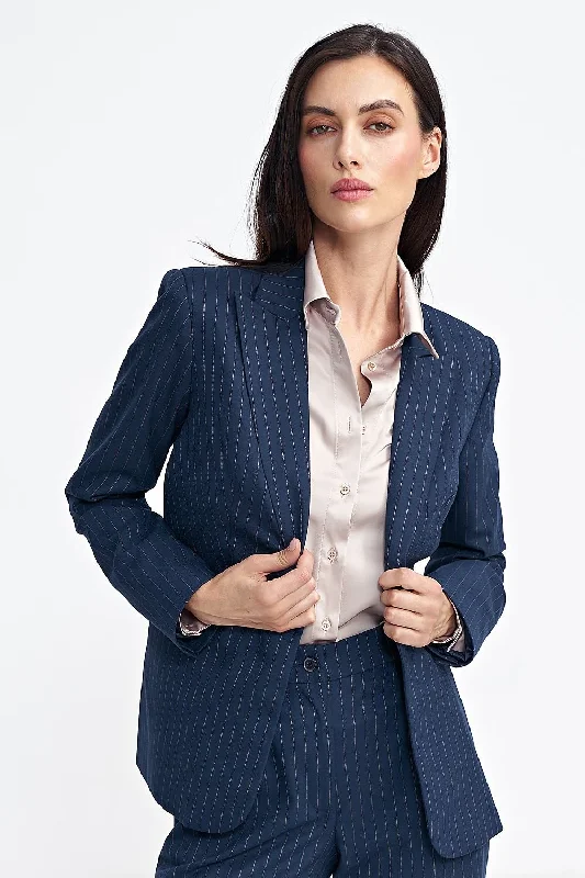 Comfortable Women's Apparel Nife Single Button Blazer Jacket