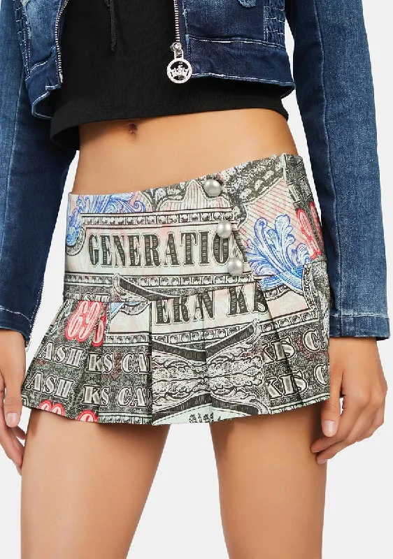 Comfortable Women's Attire Billionaire Mini Skirt