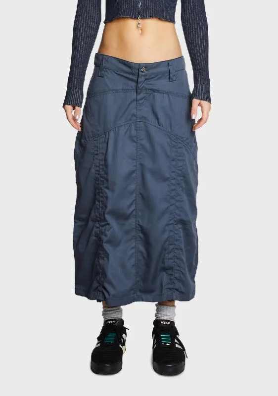 Women's Urban Clothing Eisig Cargo Midi Skirt