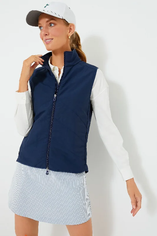 Women's Athletic Clothes Navy Lightweight Queally Vest