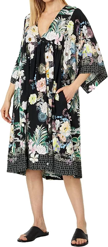 Women's Comfy Attire For Lounging Mila Easy Cover-Up Dress In Multi