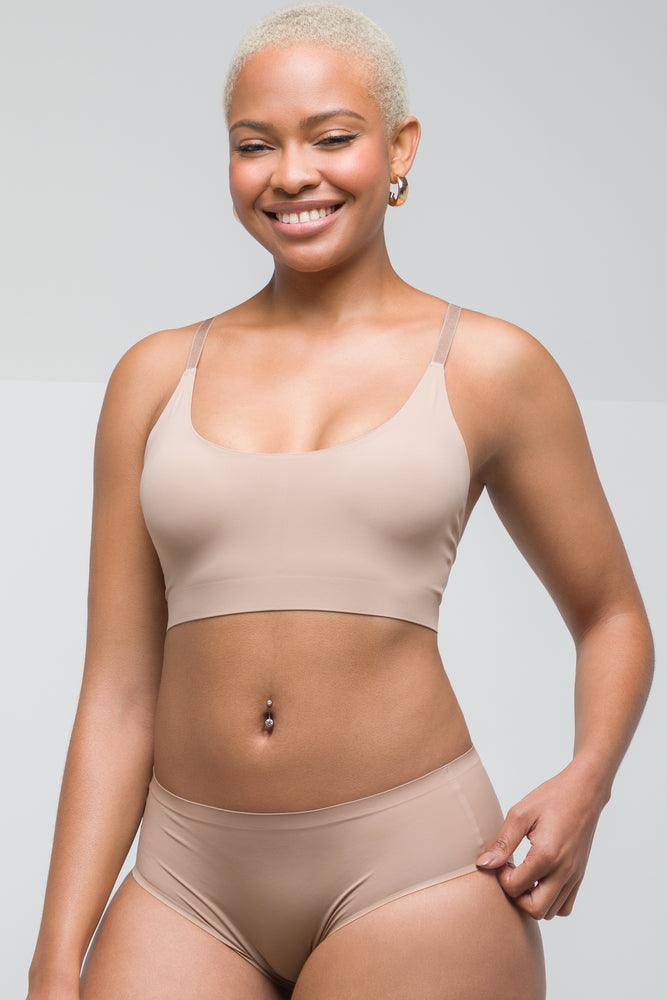 Women's Seasonal Apparel Bonded Bralette Natural