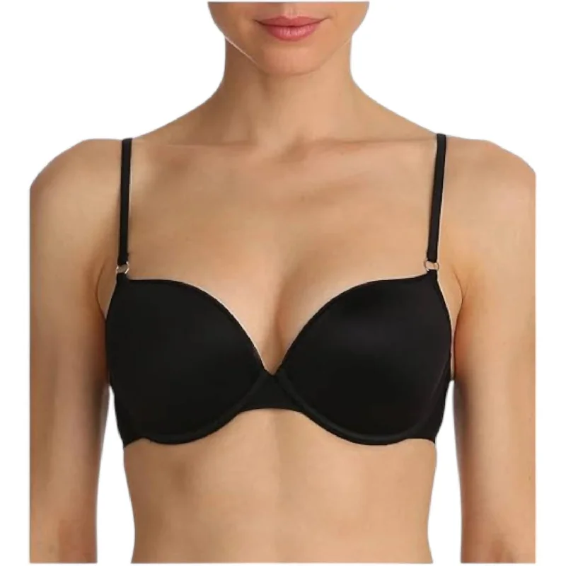 Women's Elegant Garments Marie Jo - Undertones Push Up Bra In Noir