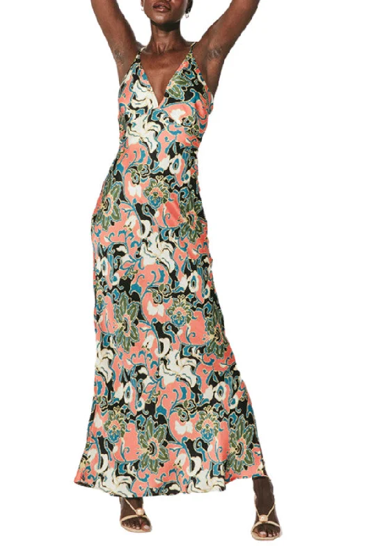 Quality Driven Apparel Cleobella Cadence Printed Ankle Dress in Gypsy Bloom