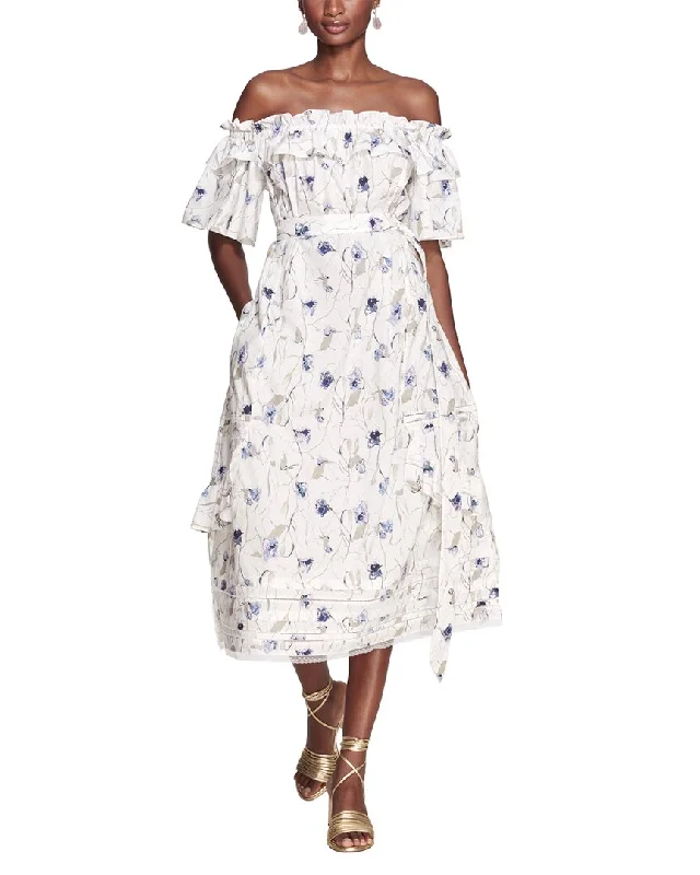 Day To Night Styles Marchesa Notte Rosie Printed Dress