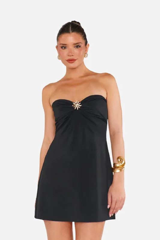 The Good Stuff Show Me Your Mumu Hot Night Dress in Black