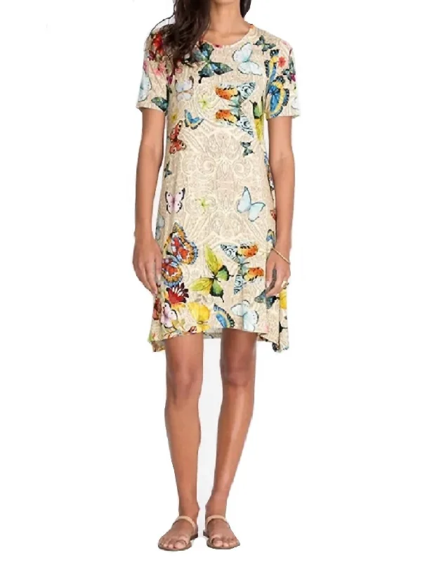 Evening Looks Mitchi Swing Dress In Multi