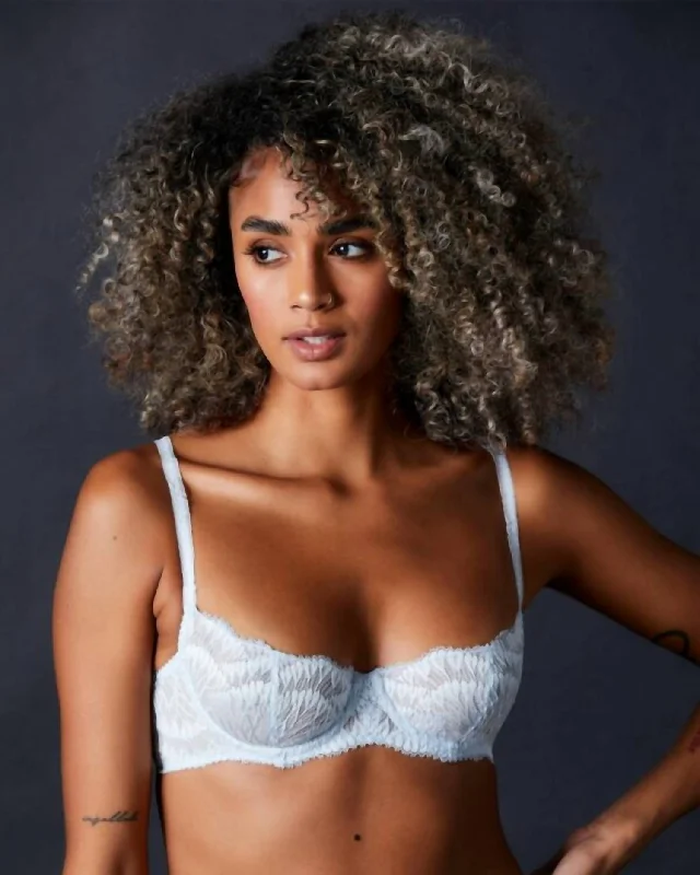 Women's Cozy Clothes Loulou Balconette Bra In Sky