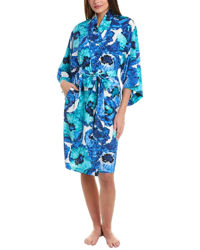 Women's Elegant Evening Outfit Natori Poppy Robe