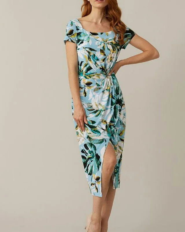 The Latest Fashion Trends Tropical Print Dress Style 221225