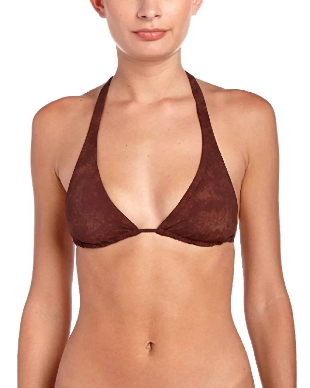 Women's Resort Attire Dakota Teeny Cut Bikini Bottom Swimsuit In Brown