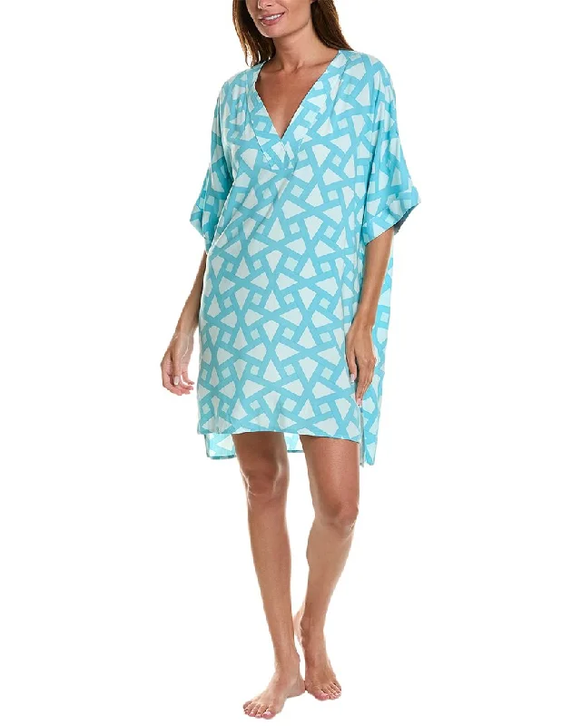 Women's Clothing For Outdoor Activities N Natori Soho Challis Sleepshirt