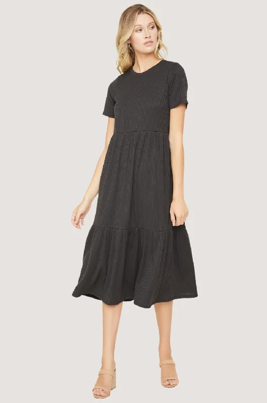 Low Price Special NIGHT AFTER NIGHT DRESS- BLK