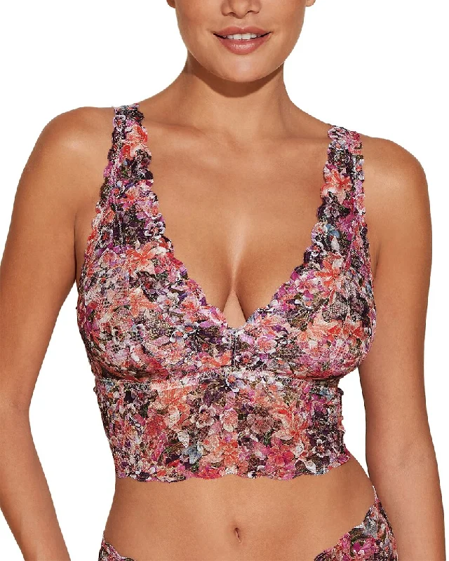 Women's Plus-Size Apparel Cosabella Never Say Never Printed Plungie Bralette