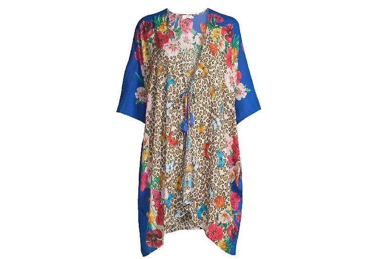 Women's Effortless Casual Outfit Women's May Flower Kimono In Multi