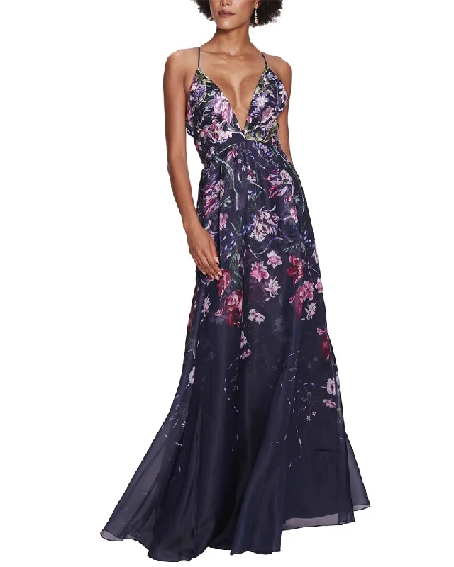 Special Occasion Wear Marchesa Notte Printed Dress