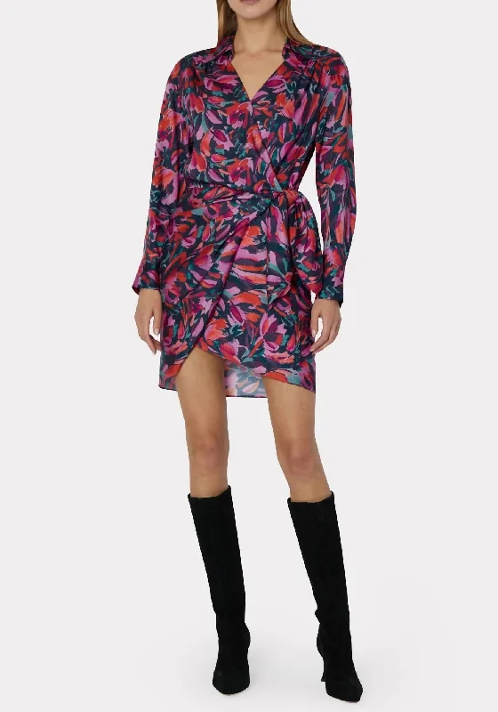 Women Wear Boutique Jordan Tulip Boutique Print Dress In Multi