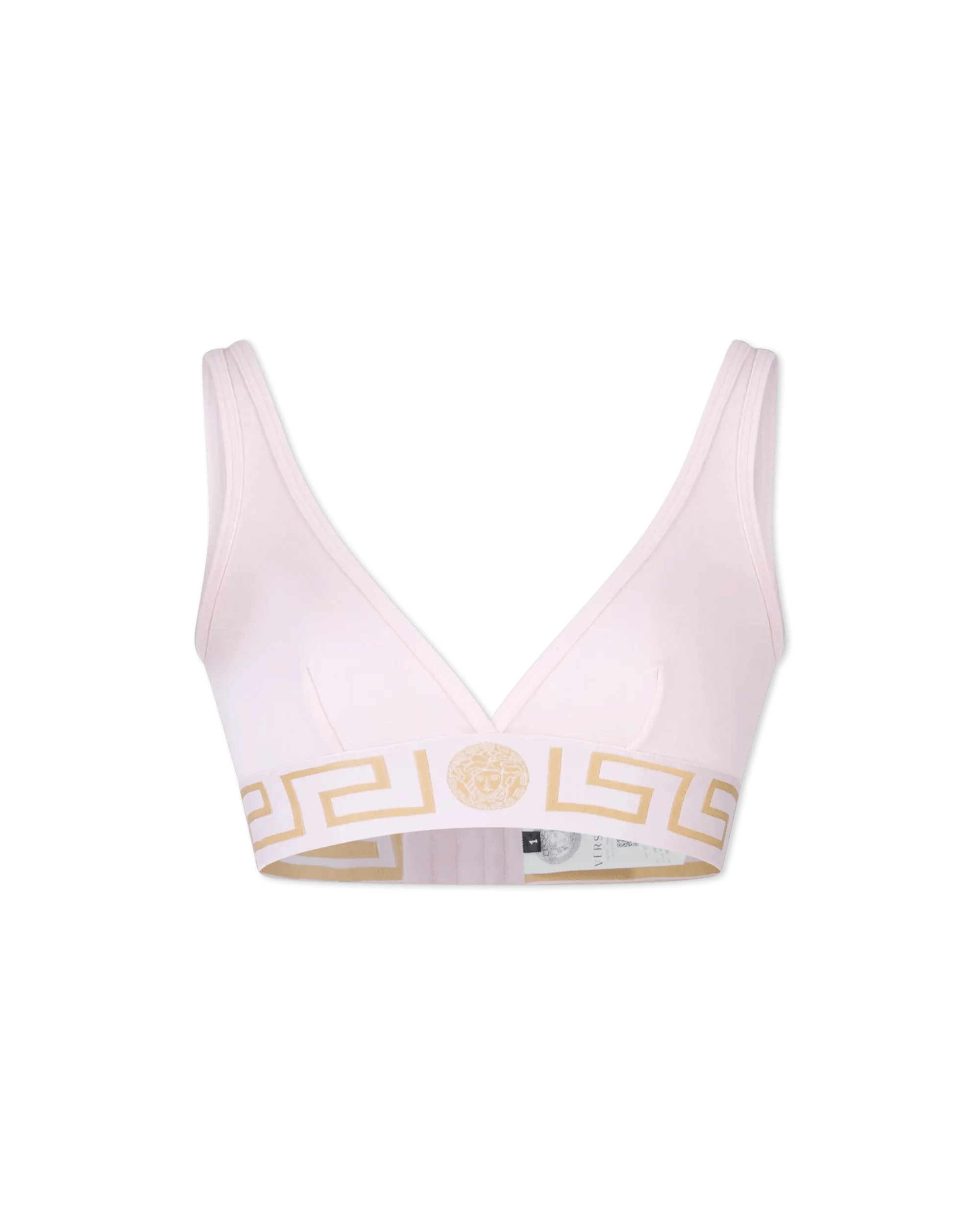Women's Formal Event Outfit Greek Key V-Neck Bralette