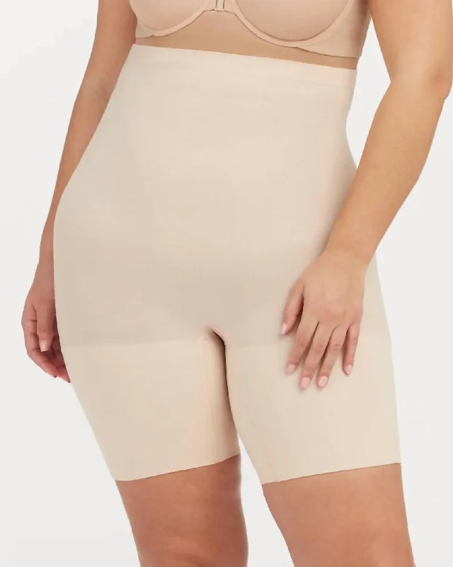 Timeless Women's Clothing Higher Power Short In Soft Nude