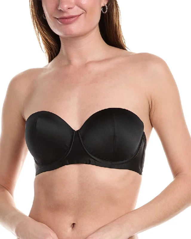 Affordable Luxury Women's Apparel Wolford Stretch Silk-Blend Bandeau Bra