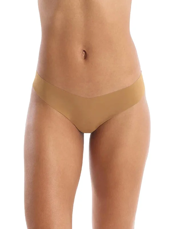 Women's Clothes Low Rise Thong Panty In Caramel