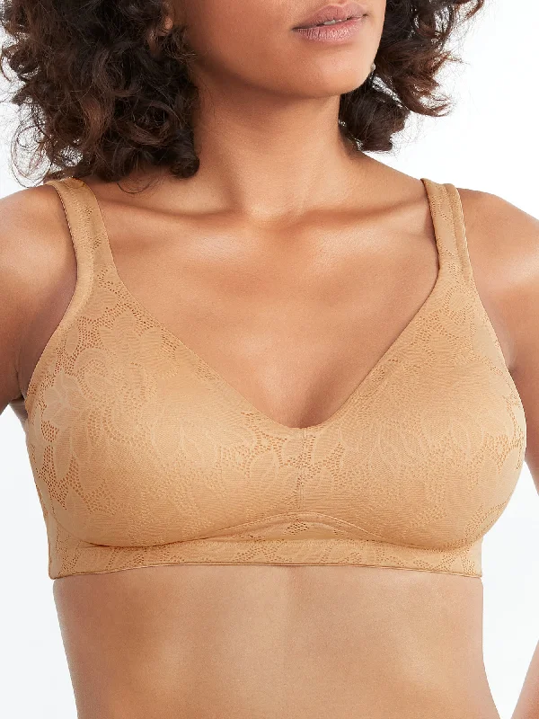 Women's Chic Outerwear Garments Dominique Women's Jolie Jacquard Wire-Free Minimizer Bra