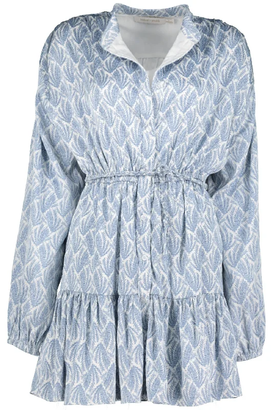 Evening Looks Cameron Tiered Print Dress In Botonical