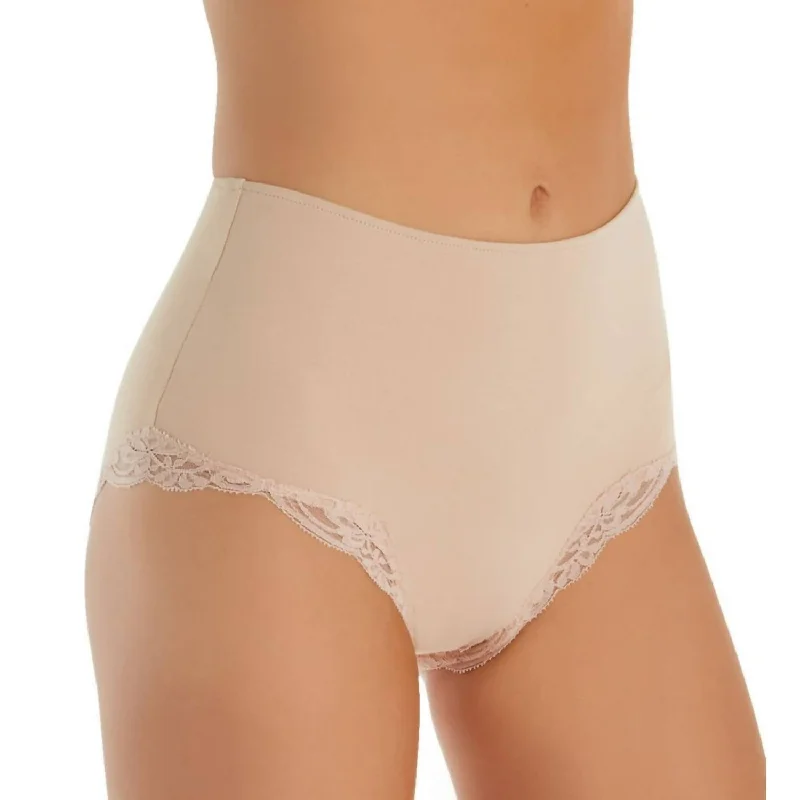 Tailored Clothing For Women Delicious With Lace Hipster Brief Panty In Nude