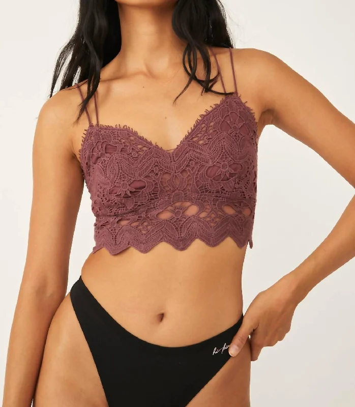 Women's Active Garments For Workouts Ilektra Bralette In Smokey Wings