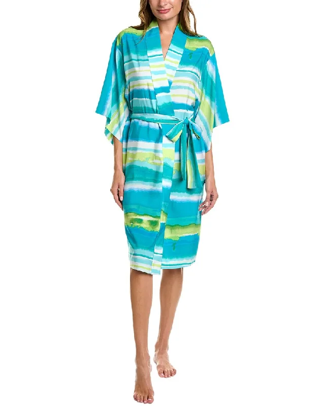 Women's Clothing For Holiday Travel Natori Nikko Wrap