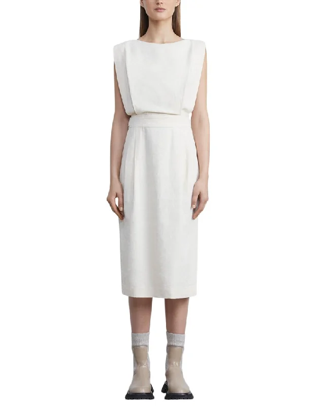 Step Ahead, Lead The Trend Lafayette 148 New York Extended Blouson Dress