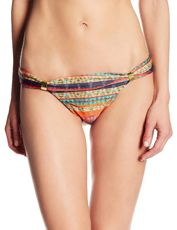 Women's Sports Apparel Potira Bia Tube Full Cut Bikini Bottom In Multi