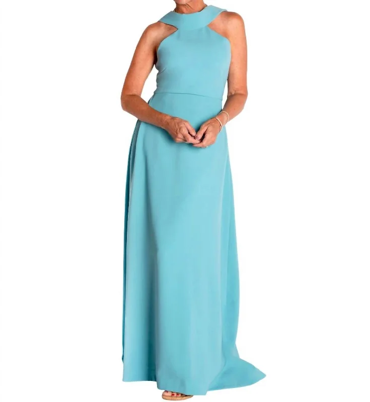 Online Boutiques Affordable Fae Gown In French Blue