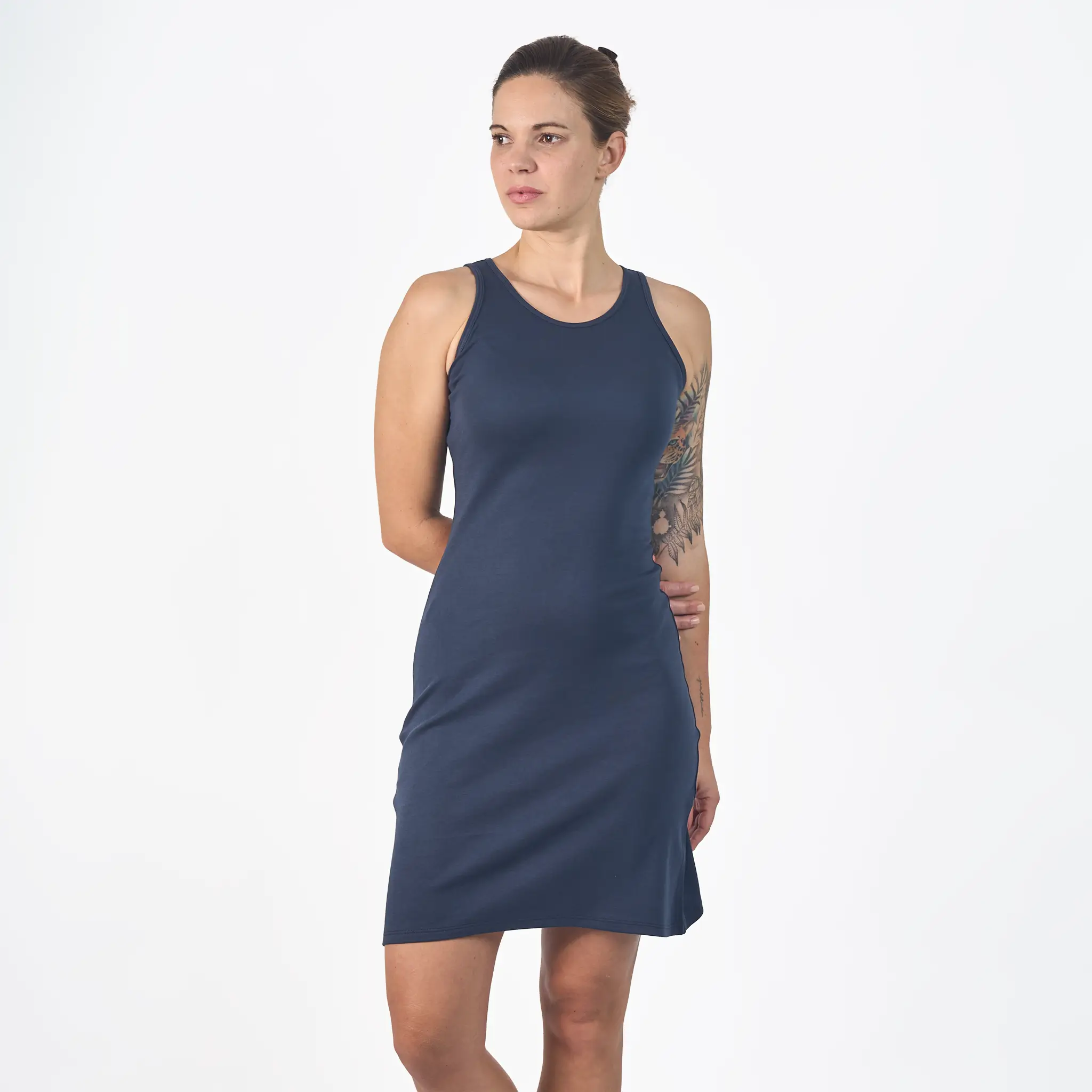 Trendy Athleisure Clothing For Women Women's Organic Pima Cotton Tank Dress