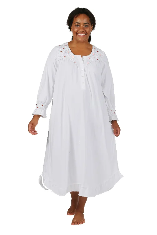 Charming Everyday Clothing For Women Cotton Knit Plus Size Gown