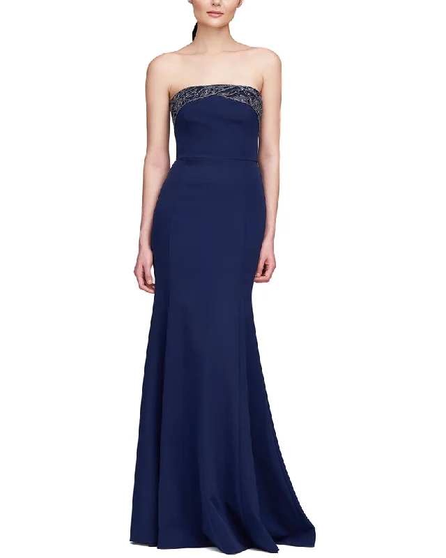 Fashionable Women's Wardrobe Theia Londyn Strapless Gown