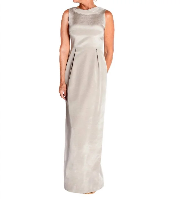 Chic Women's Clothing for Date Nights Amelia Ii Gown In Crystal Bengaline