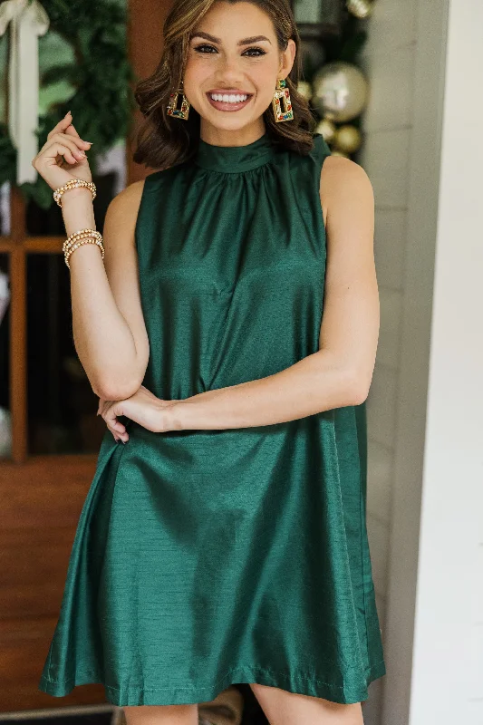 Exclusive Women's Fashion Collection Fate: In Your Feelings Green A-line Dress