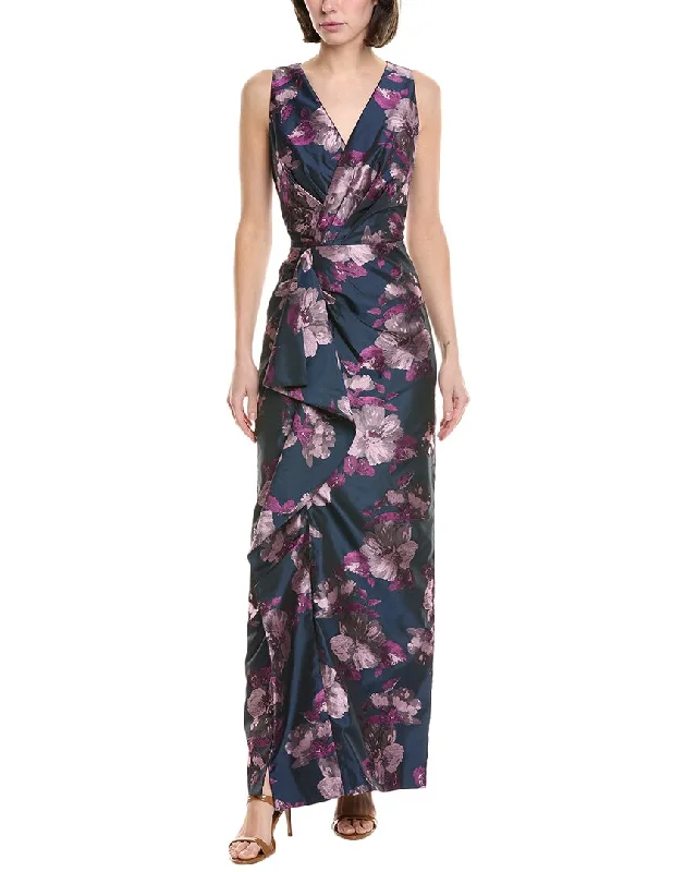 Flash Sales Today Kay Unger Kennedy Column Gown