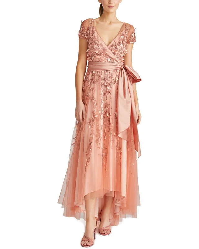 Women's Clothes Theia Florian Embroidered Gown